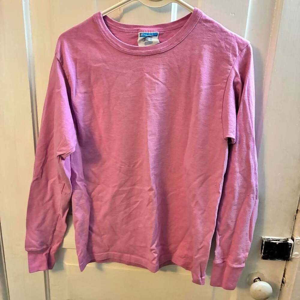Champion Pink Long Sleeve Shirt